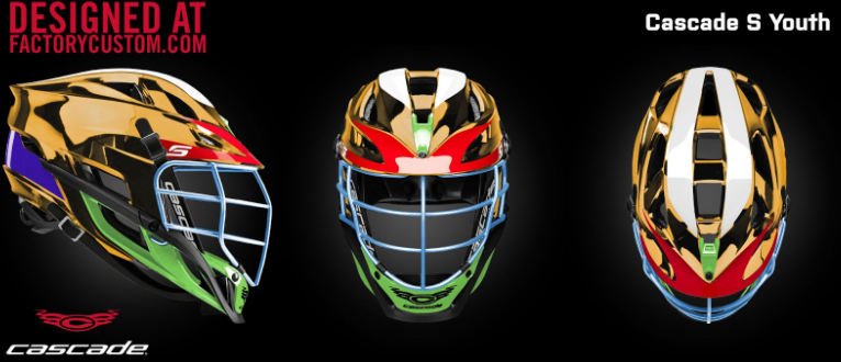 Cascade lacrosse helmets